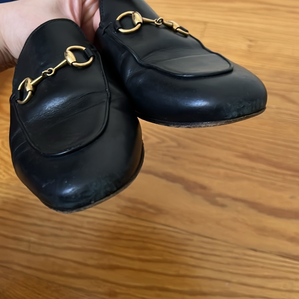 Gucci Princeton Mules - Black - Sz 35.5 (5.5) - Picture 3 of 7